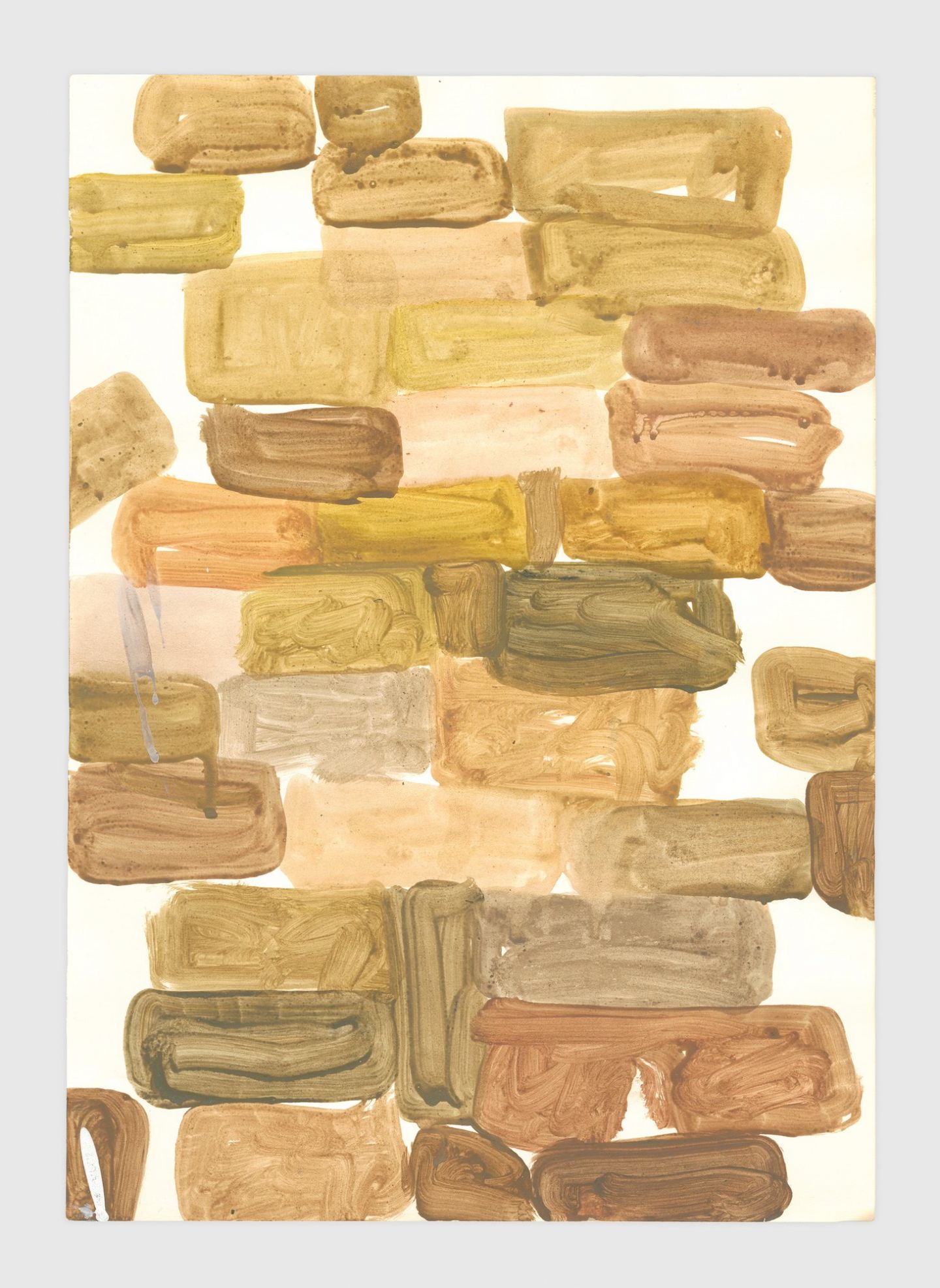 Nummer 001 (Serie: 100 Paintings on Paper)